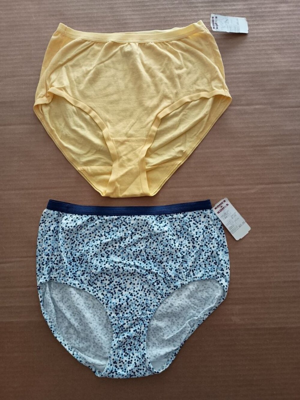 NWT 2 pairs French cut briefs style panties Vanity Fair Hanes size 5/S
